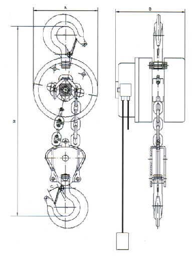 DHP快速環(huán)鏈電動葫蘆
